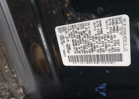 2011 Nissan Murano S z USA, uszkodzony, nr VIN JN8AZ1MW0BW157188